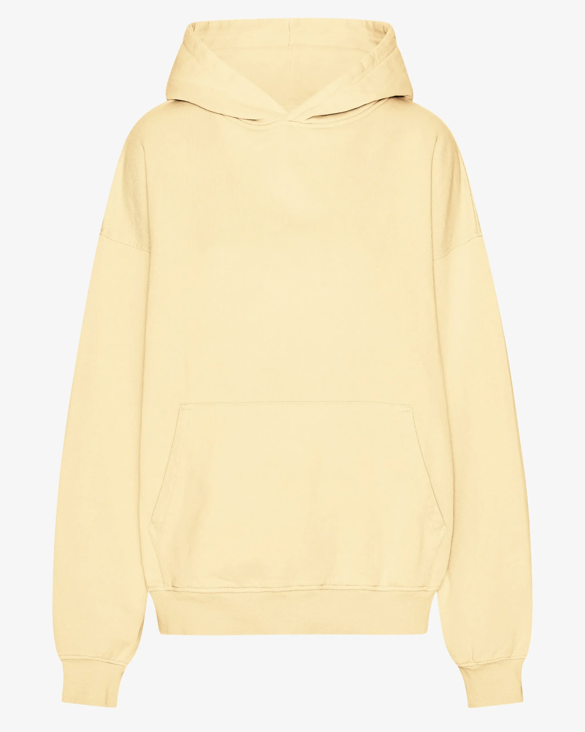 Organic Oversized Hood - Soft Yellow
