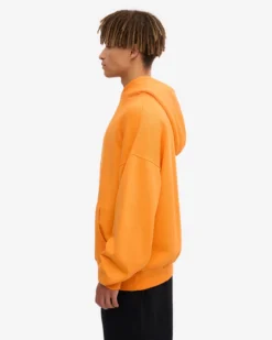 Organic Oversized Hood - Sunny Orange