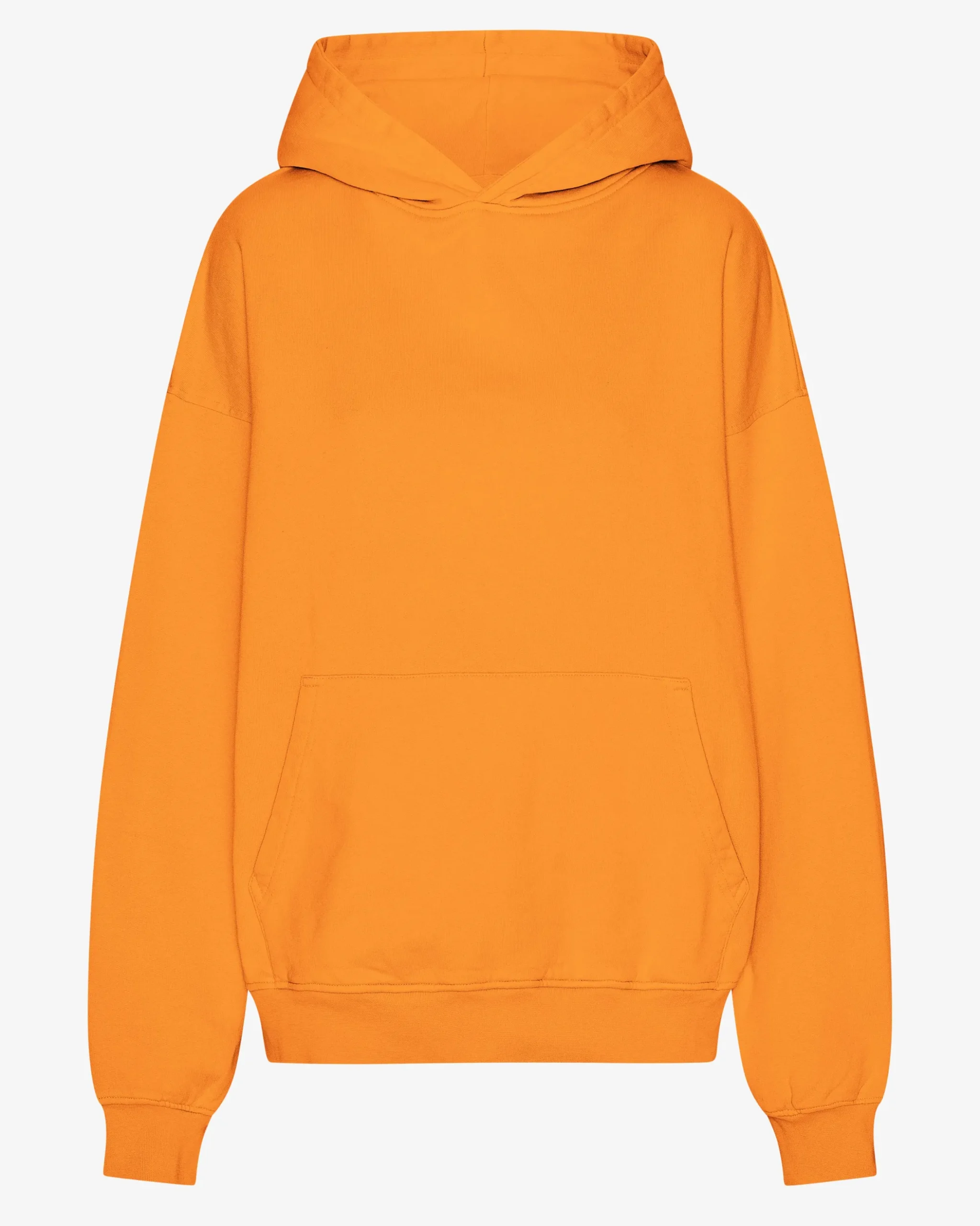 Organic Oversized Hood - Sunny Orange