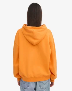 Organic Oversized Hood - Sunny Orange