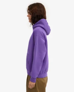 Organic Oversized Hood - Ultra Violet