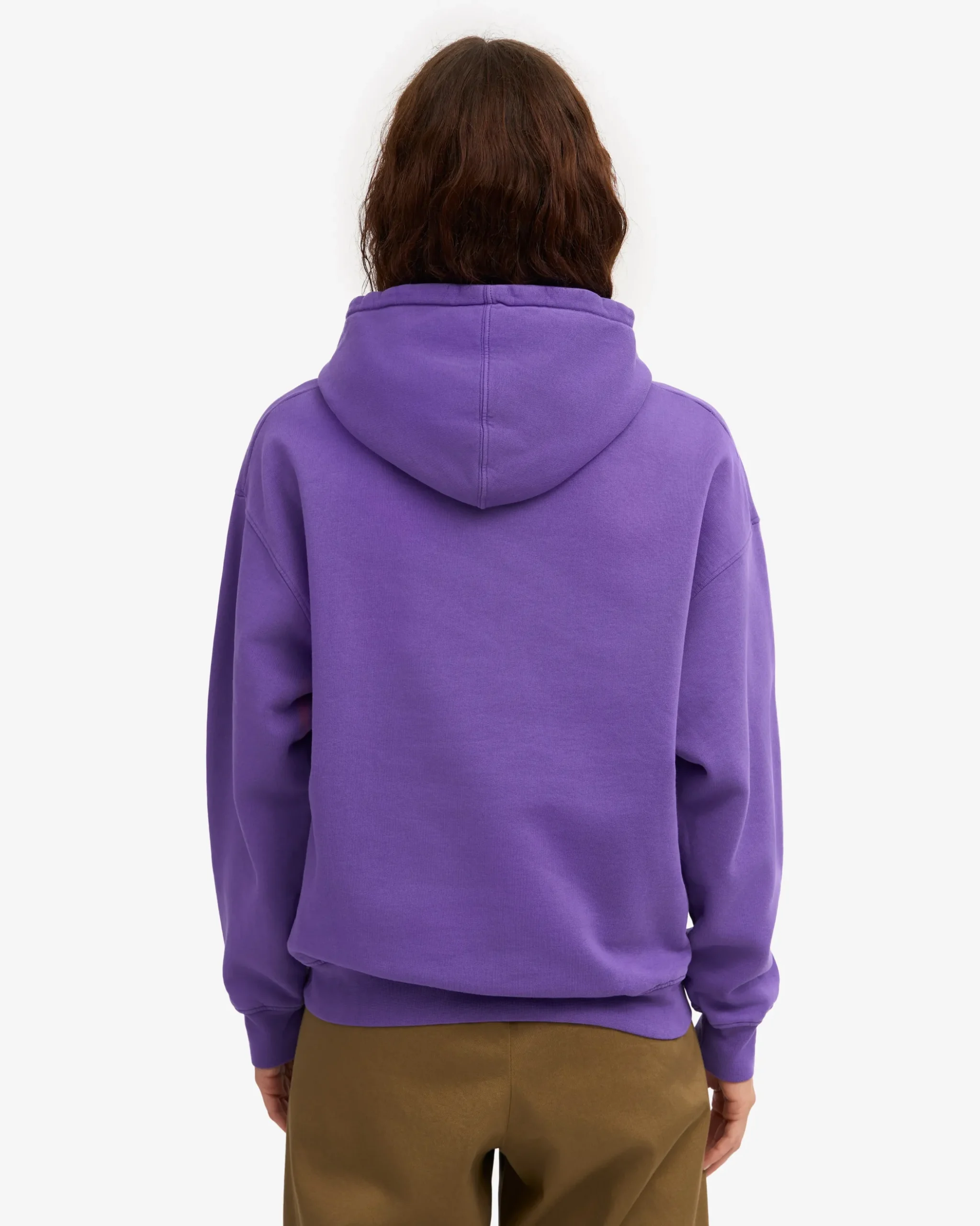 Organic Oversized Hood - Ultra Violet