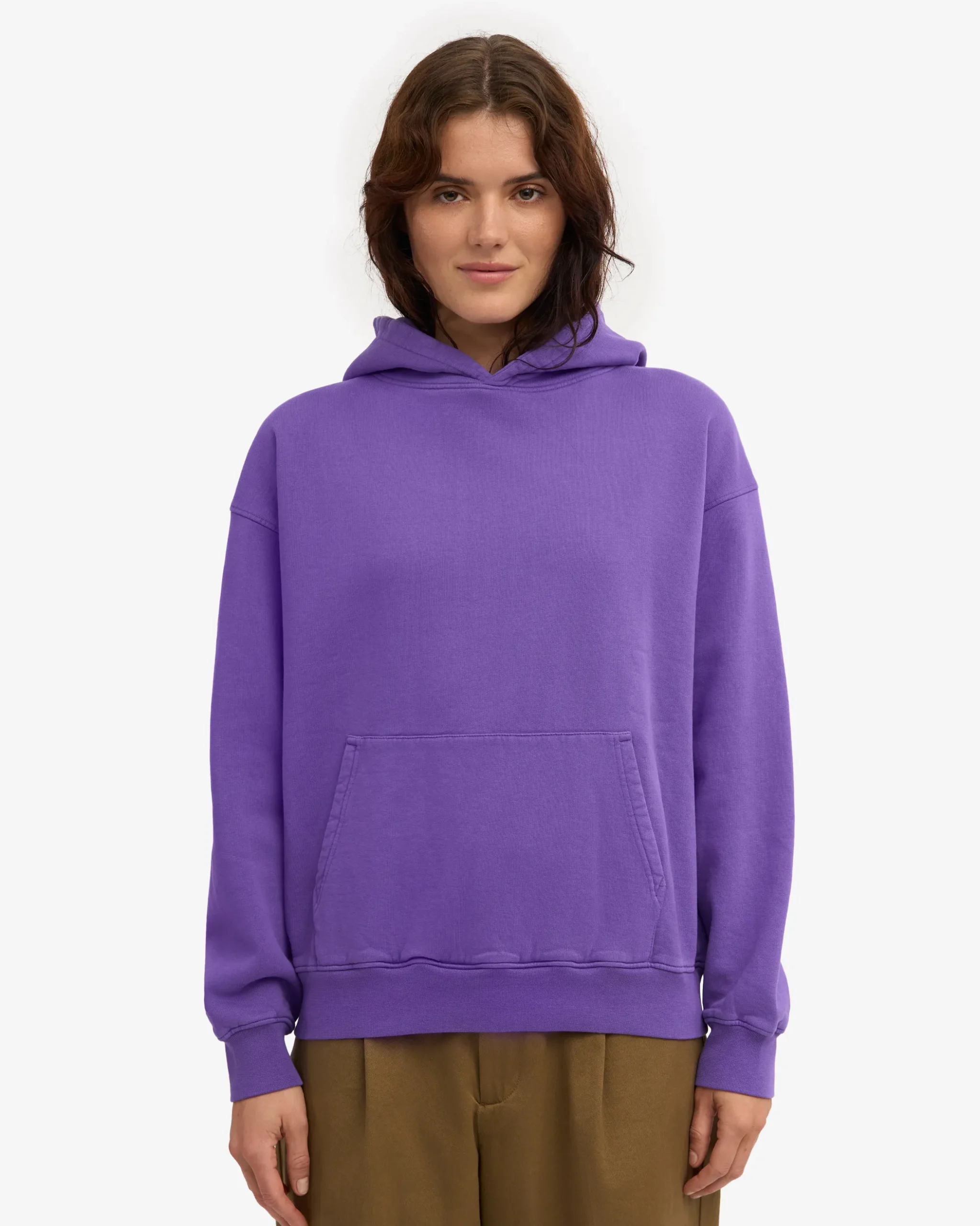Organic Oversized Hood - Ultra Violet