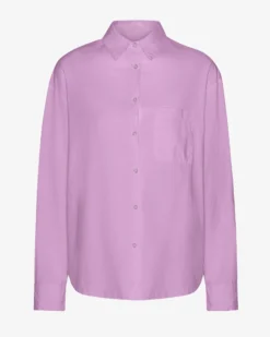 Organic Oversized Shirt - Cherry Blossom