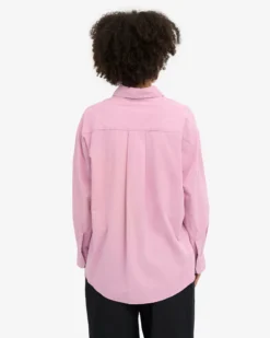 Organic Oversized Shirt - Cherry Blossom