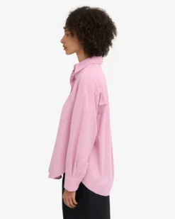 Organic Oversized Shirt - Cherry Blossom