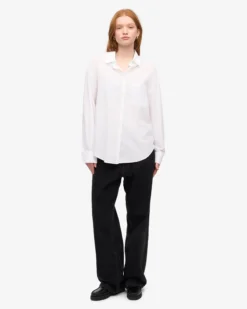 Organic Oversized Shirt - Optical White