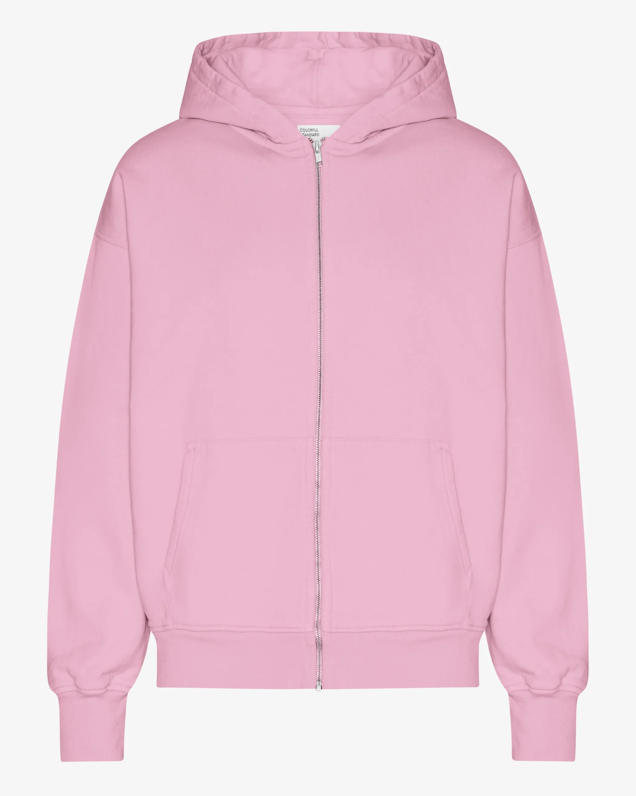 Organic Oversized Zip Hood - Cherry Blossom