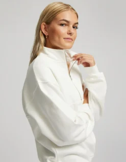Organic Quarter Zip - Burned Yellow