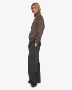 Organic Quarter Zip - Faded Mud