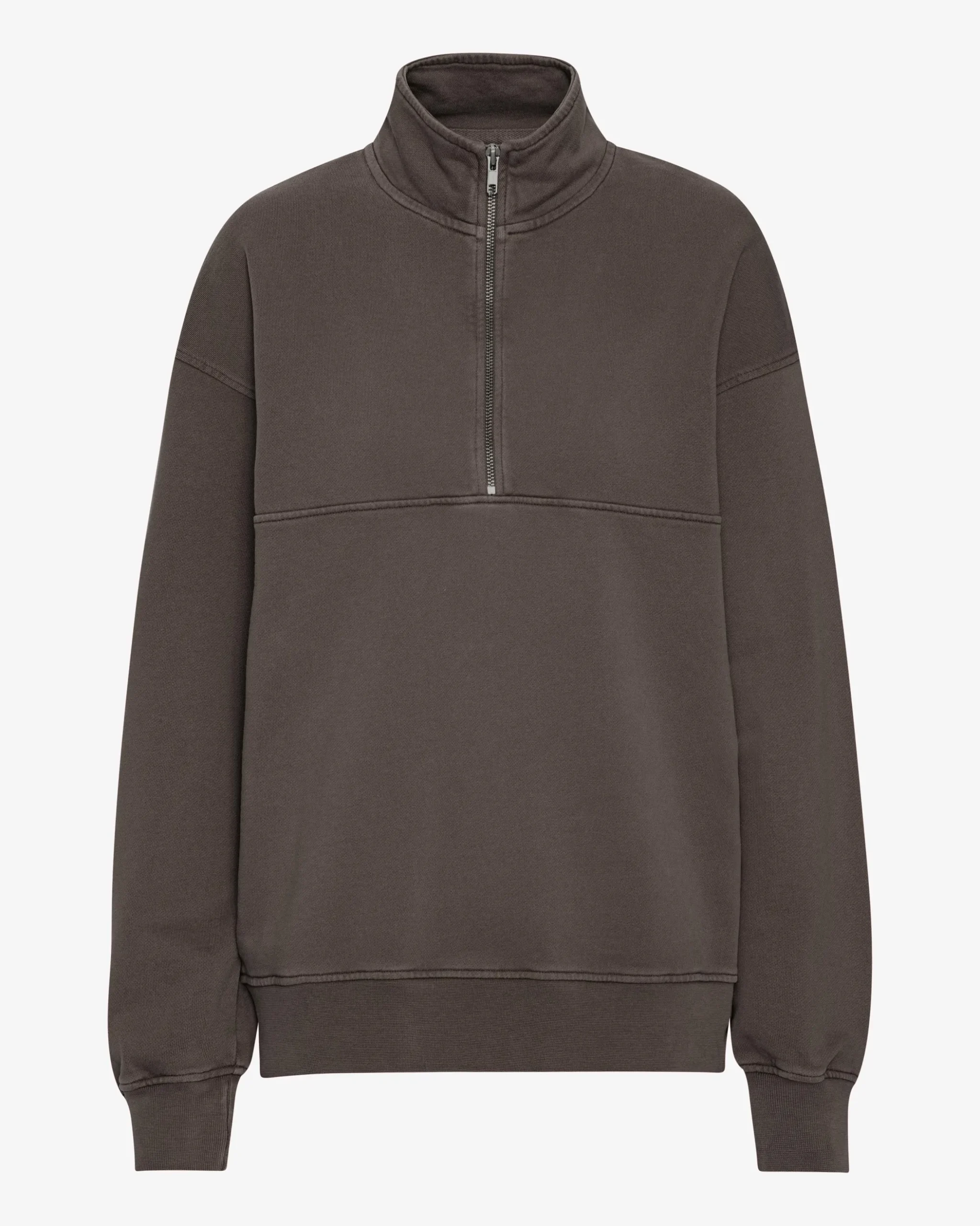Organic Quarter Zip - Faded Mud