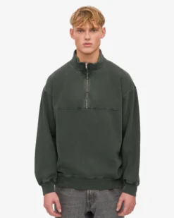 Organic Quarter Zip - Midnight Forest