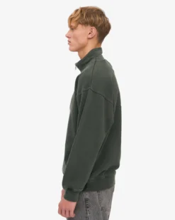 Organic Quarter Zip - Midnight Forest