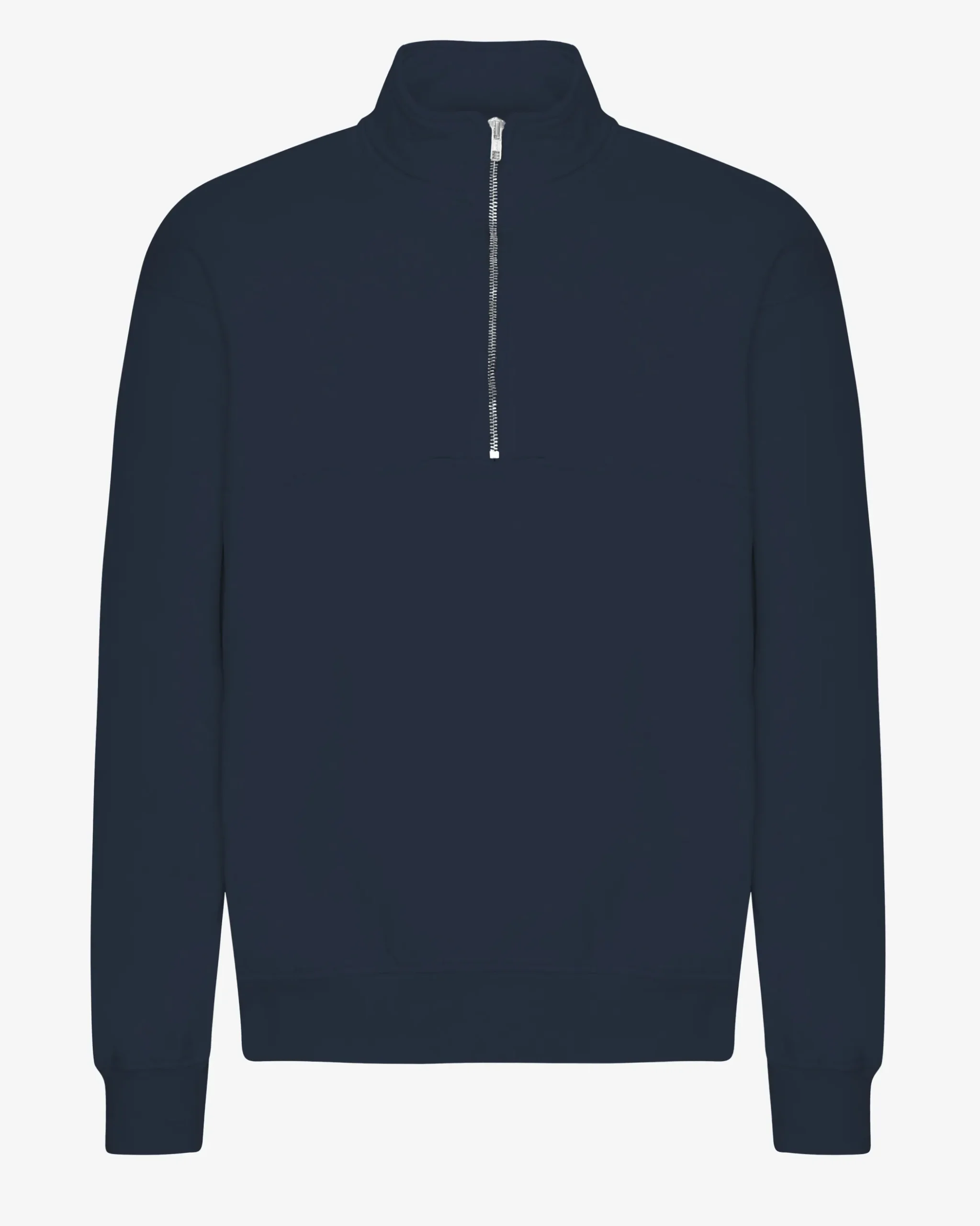 Organic Quarter Zip - Navy Blue