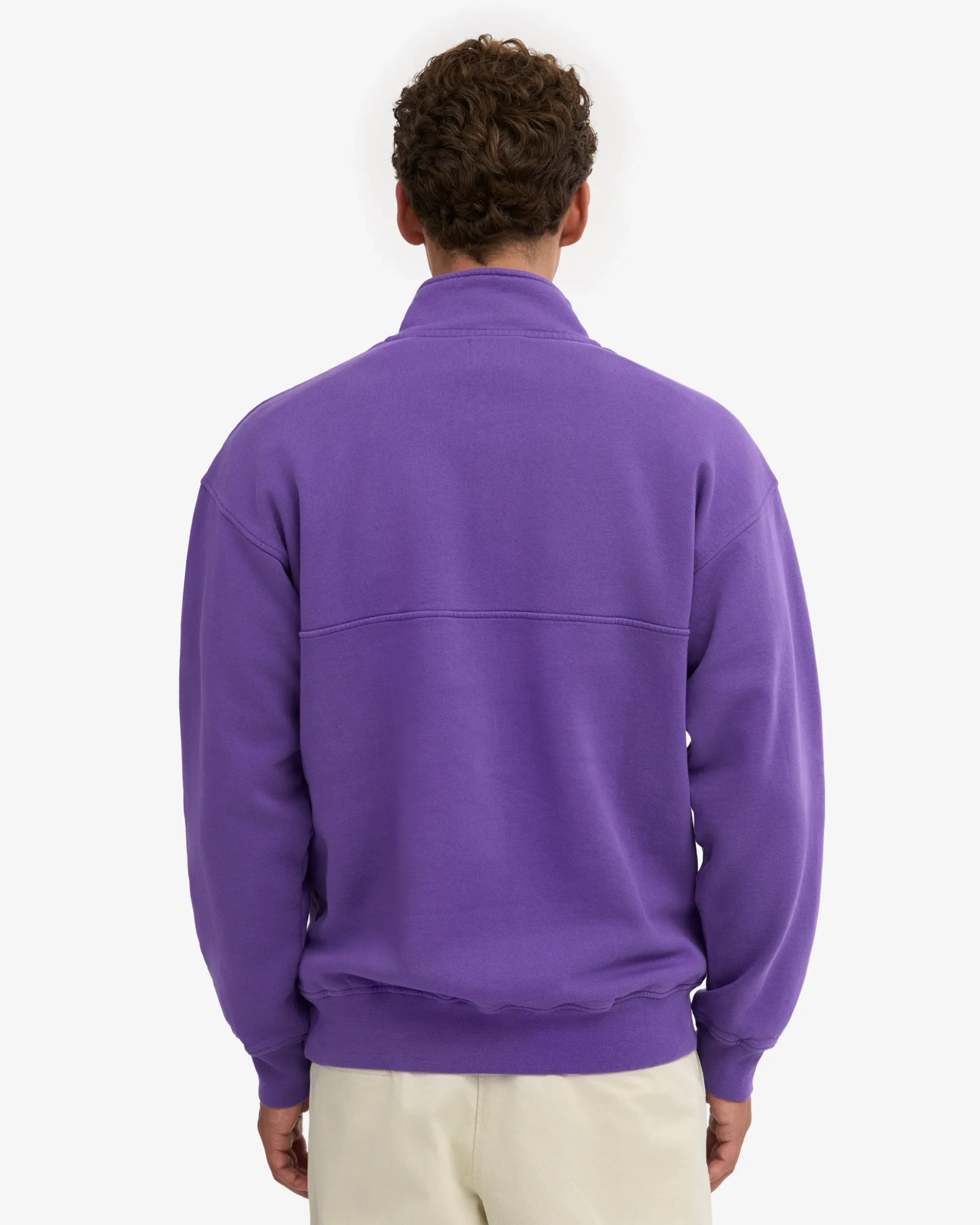 Organic Quarter Zip - Ultra Violet