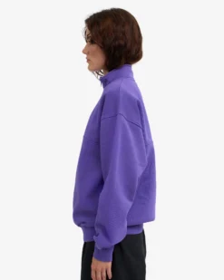 Organic Quarter Zip - Ultra Violet