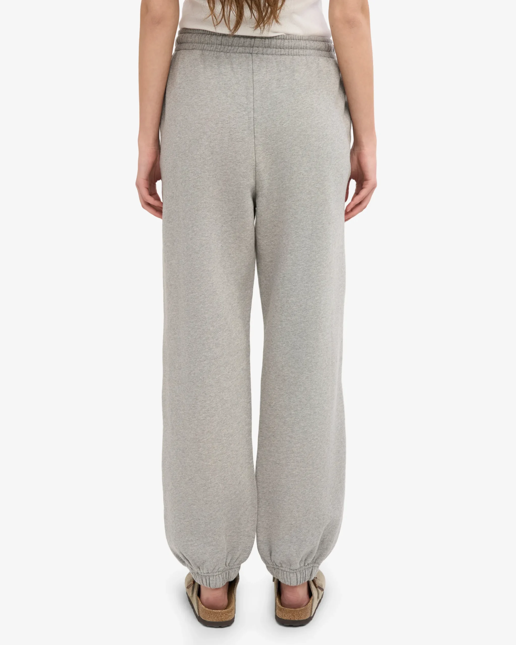 Organic Relaxed Hood Sweatsuit - Heather Grey