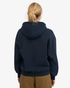 Organic Relaxed Hood Sweatsuit - Navy Blue