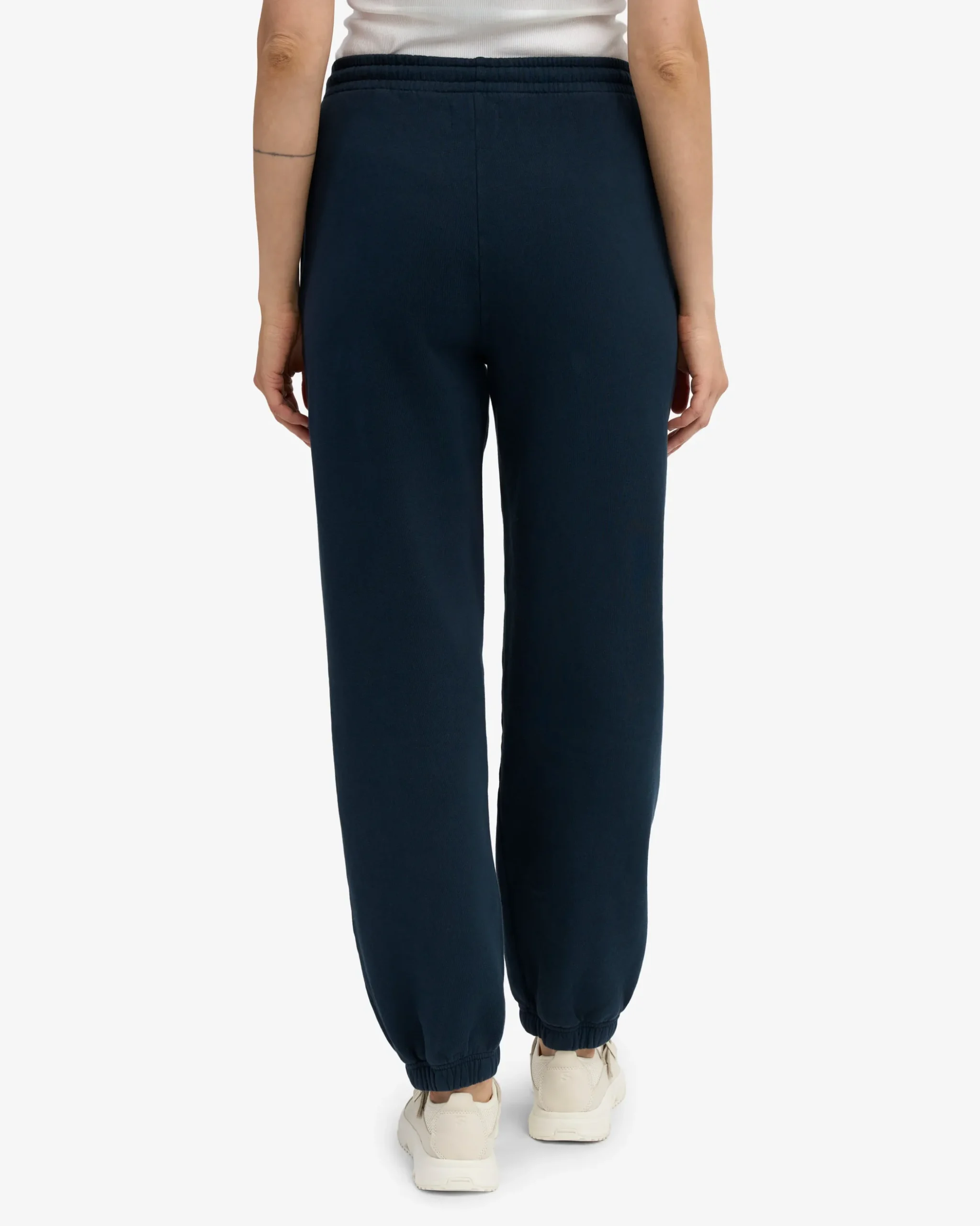 Organic Relaxed Hood Sweatsuit - Navy Blue