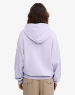 Organic Relaxed Hood Sweatsuit - Soft Lavender