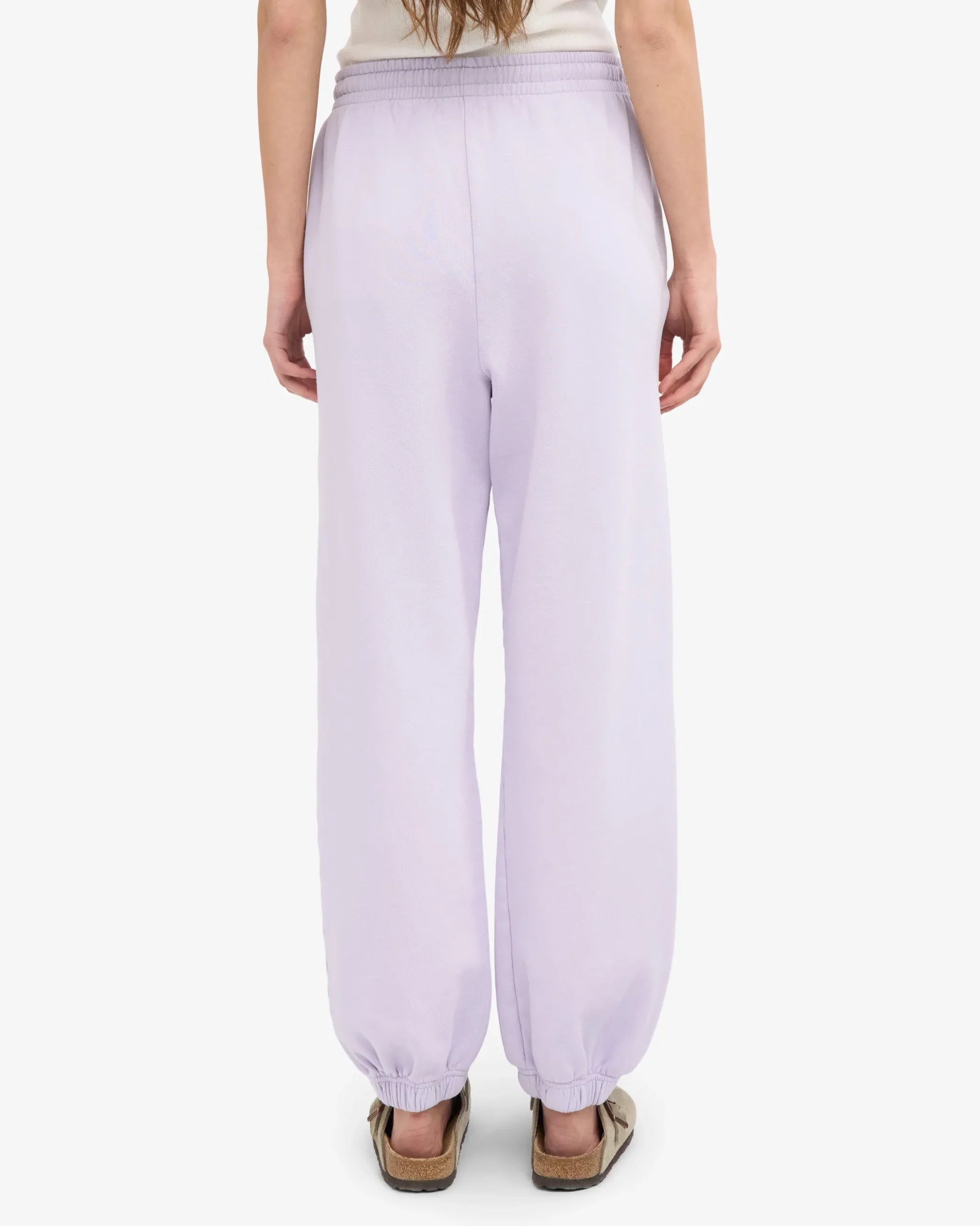 Organic Relaxed Hood Sweatsuit - Soft Lavender