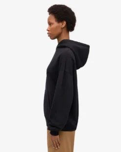 Organic Relaxed Hood Sweatsuit - Deep Black