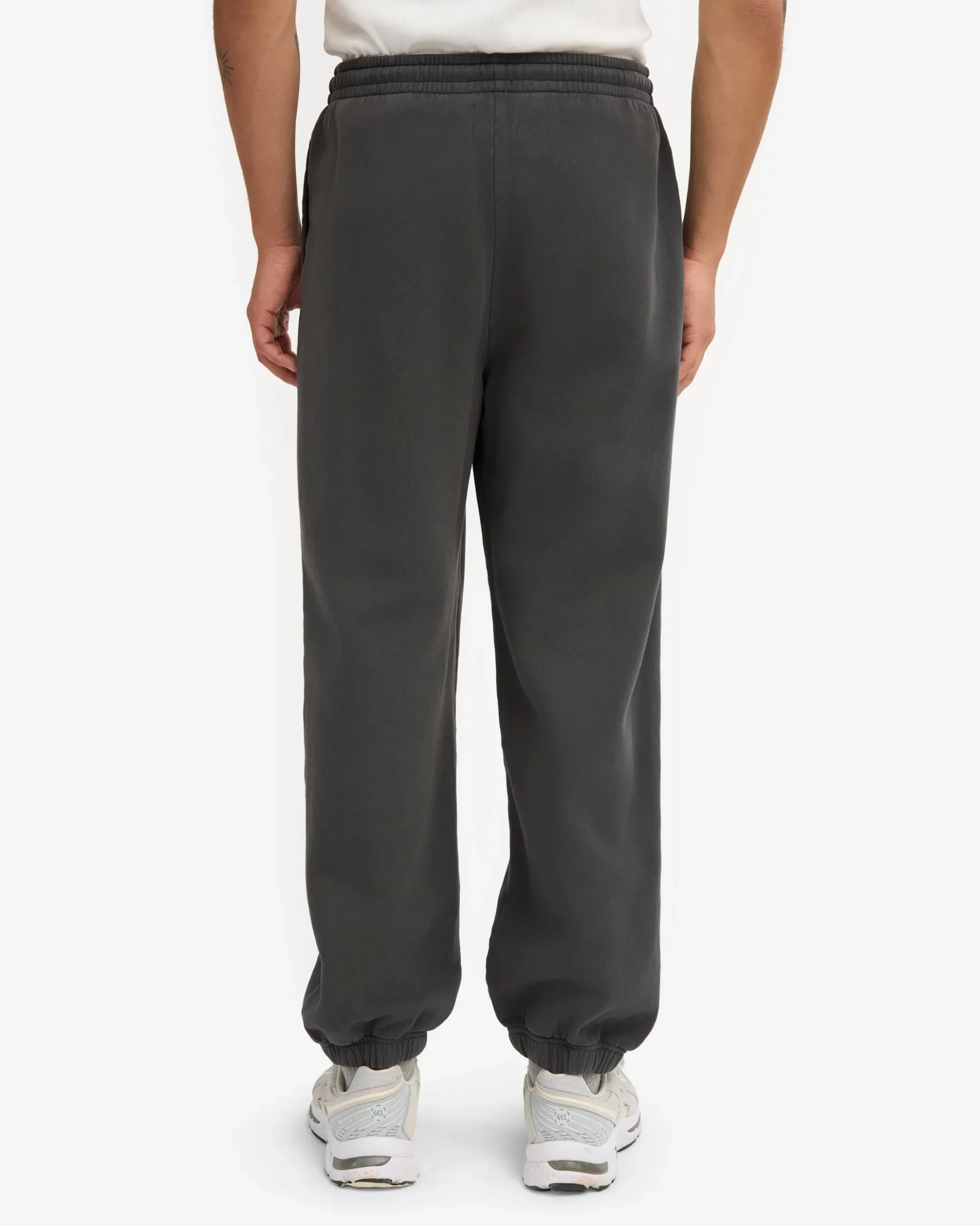 Organic Relaxed Hood Sweatsuit - Lava Grey
