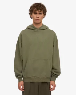 Organic Relaxed Hood Sweatsuit - Dusty Olive
