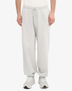 Organic Relaxed Hood Sweatsuit - Snow Melange