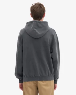 Organic Relaxed Hood Sweatsuit - Faded Black