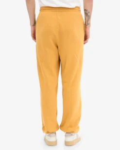 Organic Relaxed Sweatpants - Burned Yellow