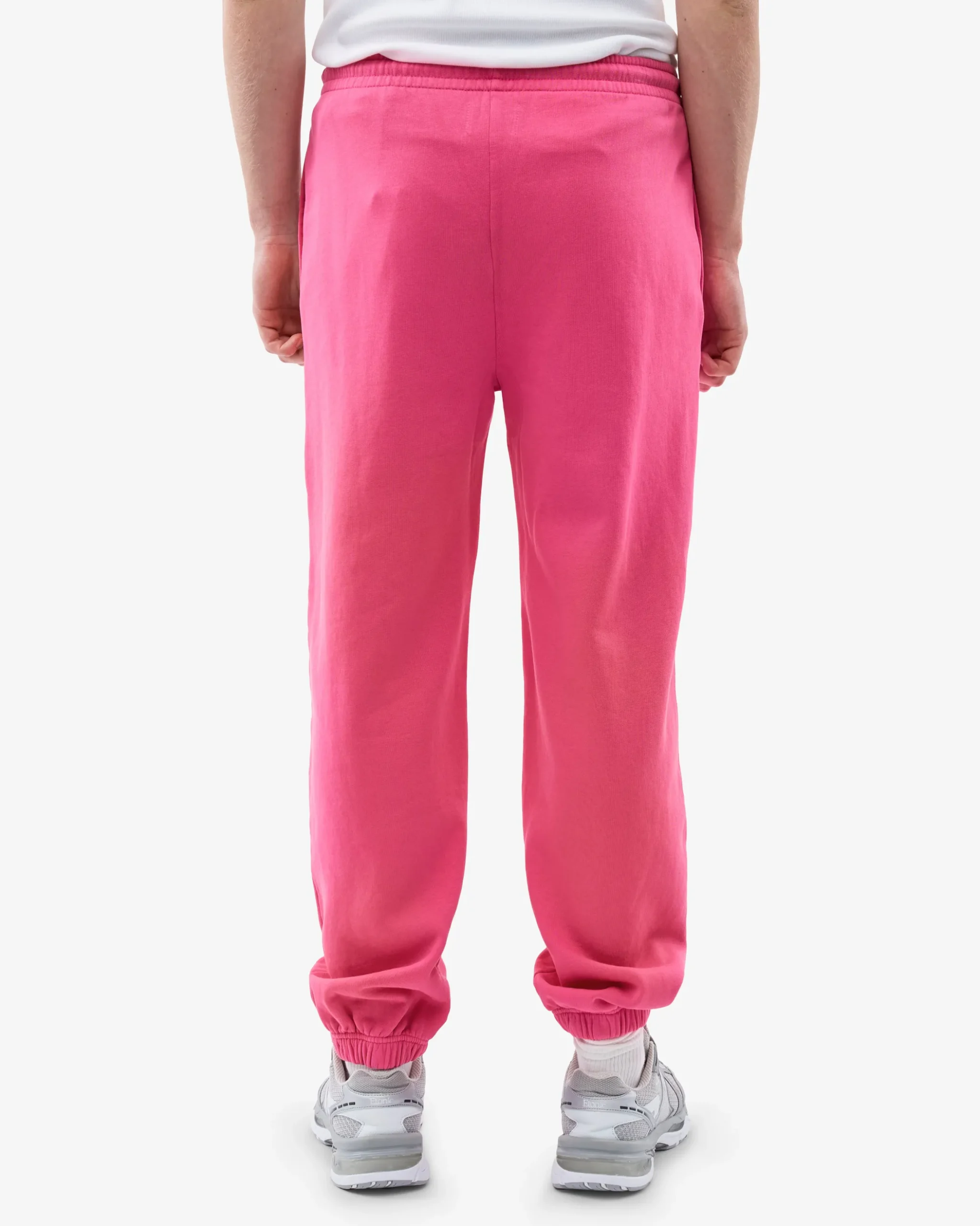 Organic Relaxed Sweatpants - Bubblegum Pink