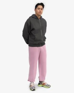 Organic Relaxed Sweatpants - Cherry Blossom