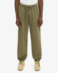Organic Relaxed Sweatpants - Dusty Olive