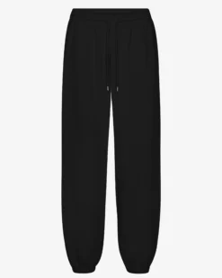 Organic Relaxed Sweatpants - Deep Black