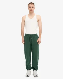 Organic Relaxed Sweatpants - Emerald Green
