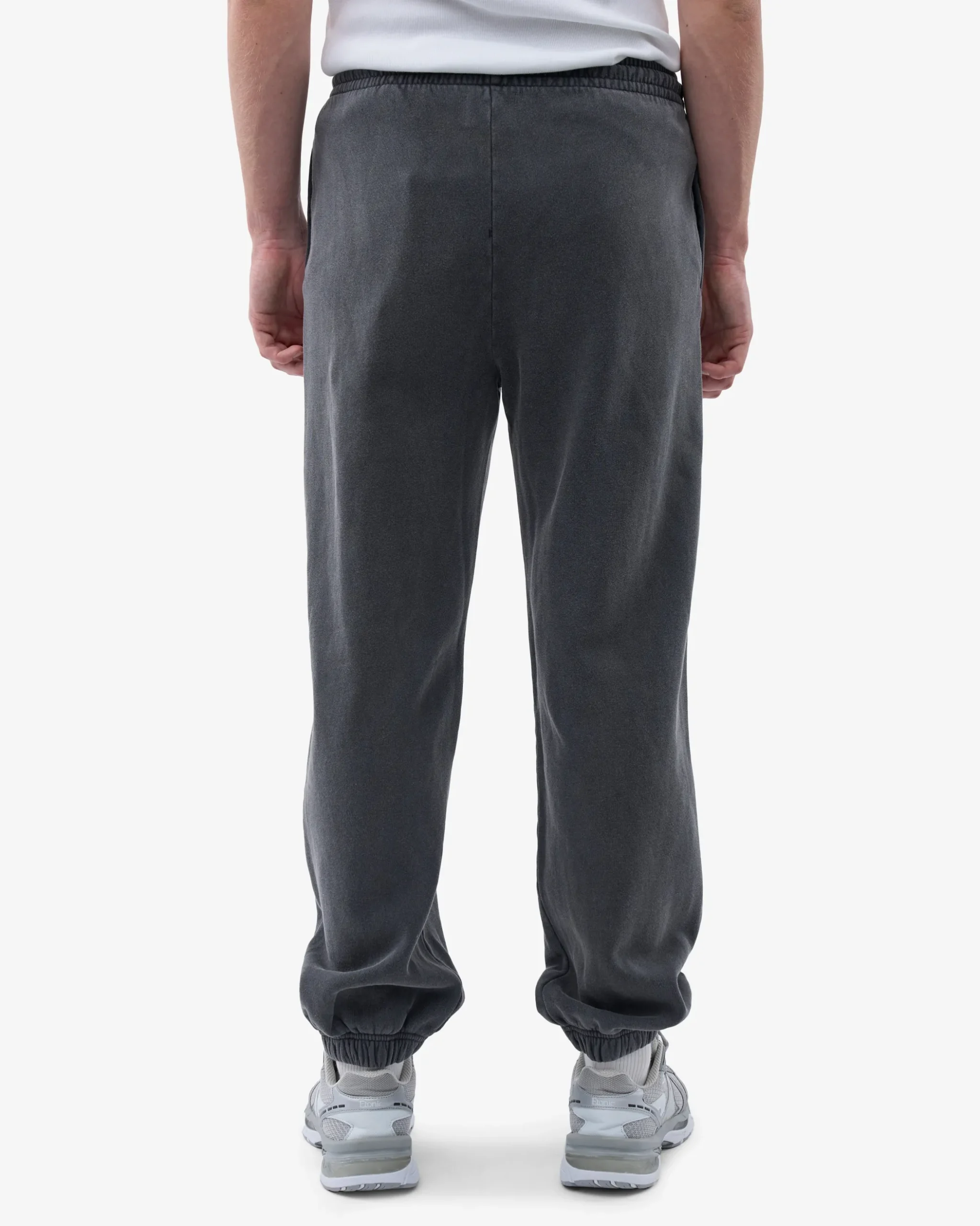 Organic Relaxed Sweatpants - Faded Black