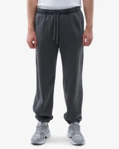 Organic Relaxed Sweatpants - Faded Black