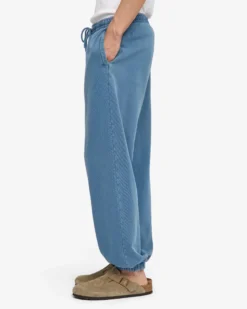Organic Relaxed Sweatpants - Faded Indigo