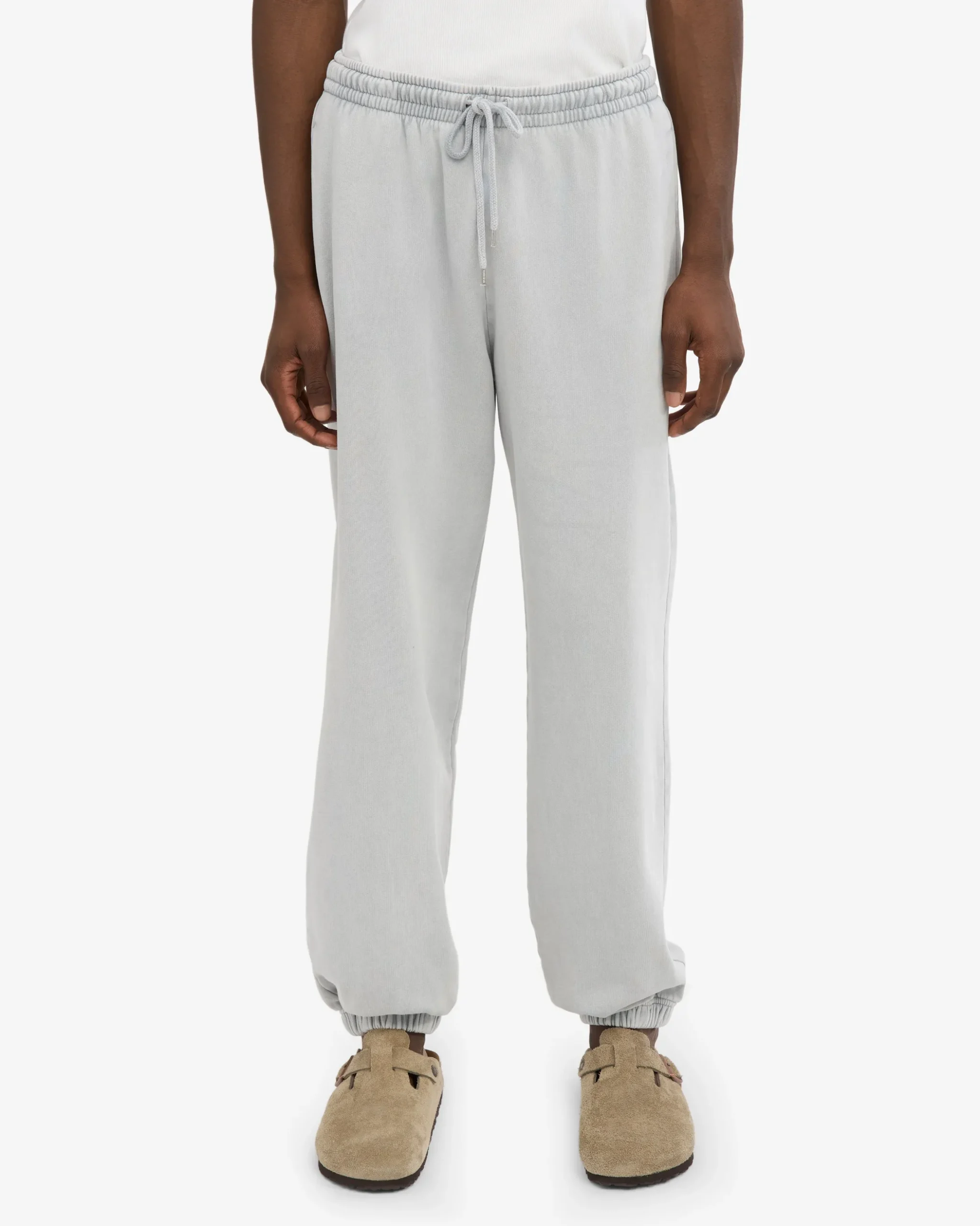 Organic Relaxed Sweatpants - Faded Grey