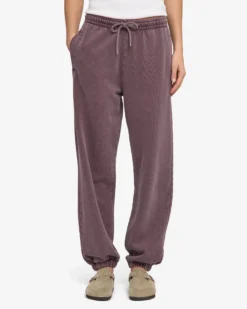 Organic Relaxed Sweatpants - Faded Grape