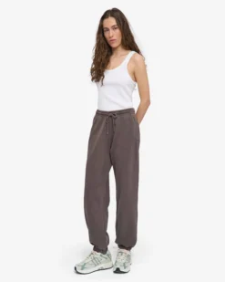 Organic Relaxed Sweatpants - Faded Mud