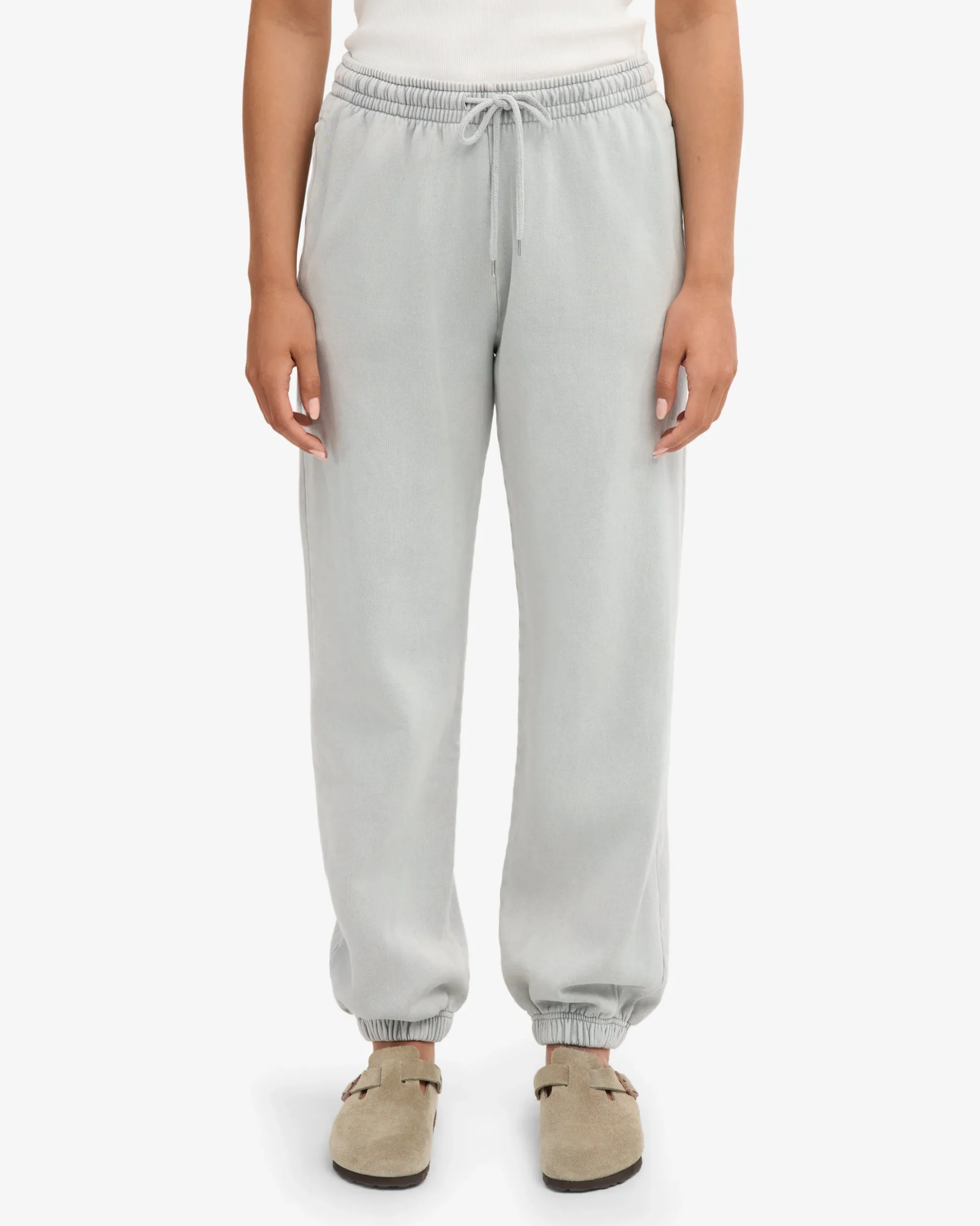 Organic Relaxed Sweatpants - Faded Grey