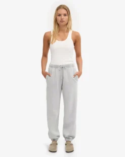 Organic Relaxed Sweatpants - Faded Grey