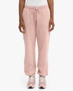Organic Relaxed Sweatpants - Faded Pink
