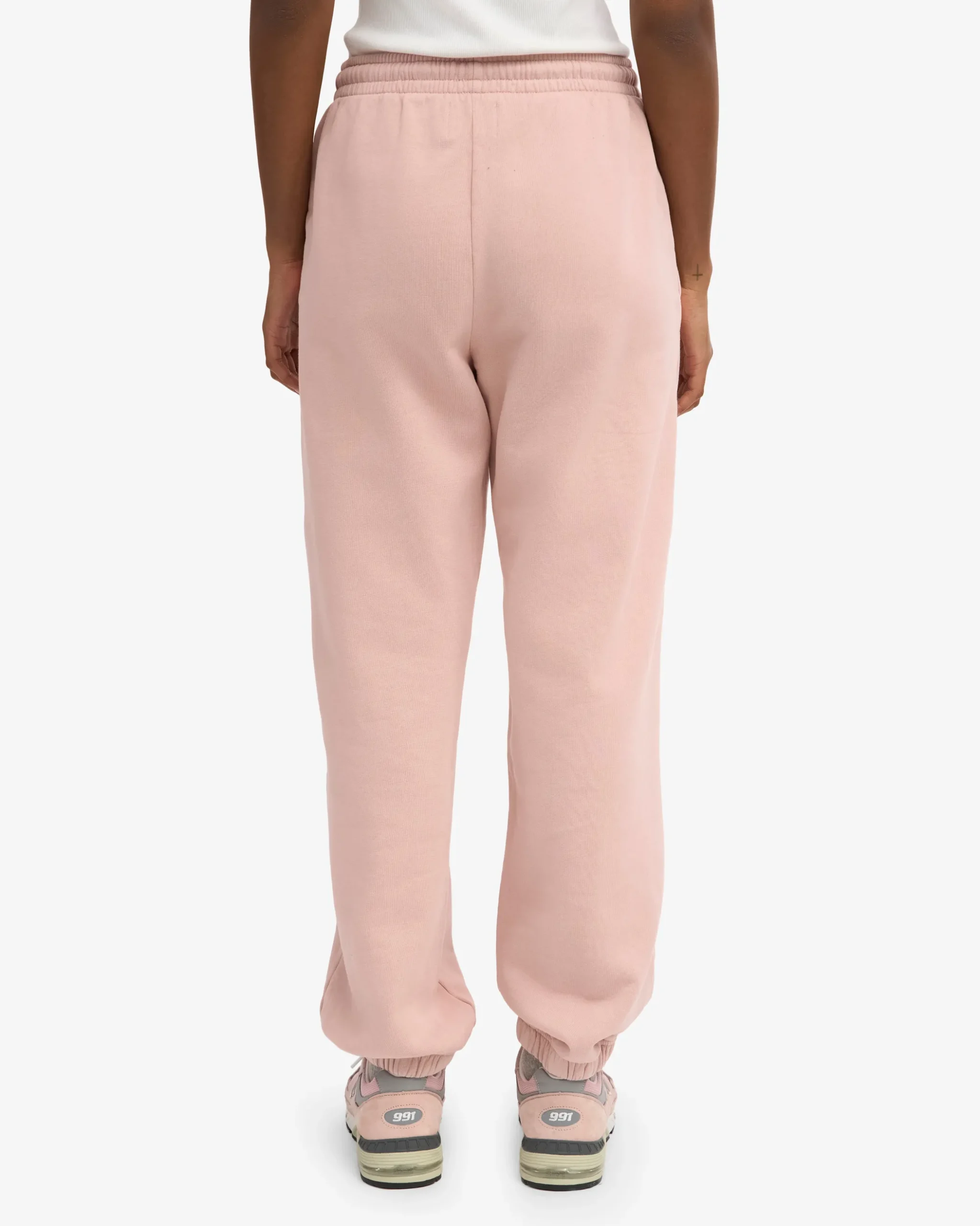 Organic Relaxed Sweatpants - Faded Pink