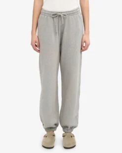Organic Relaxed Sweatpants - Heather Grey