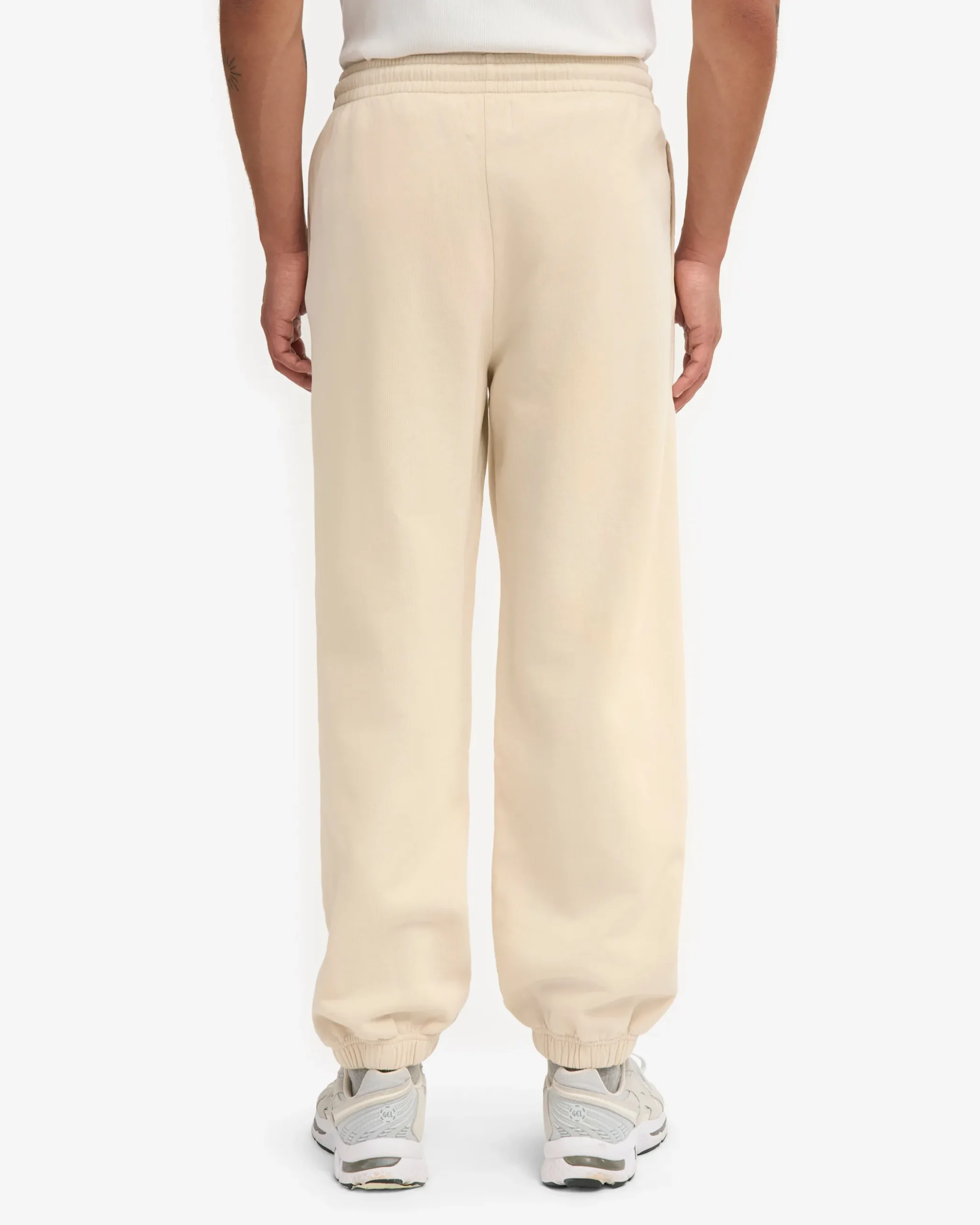 Organic Relaxed Sweatpants - Ivory White
