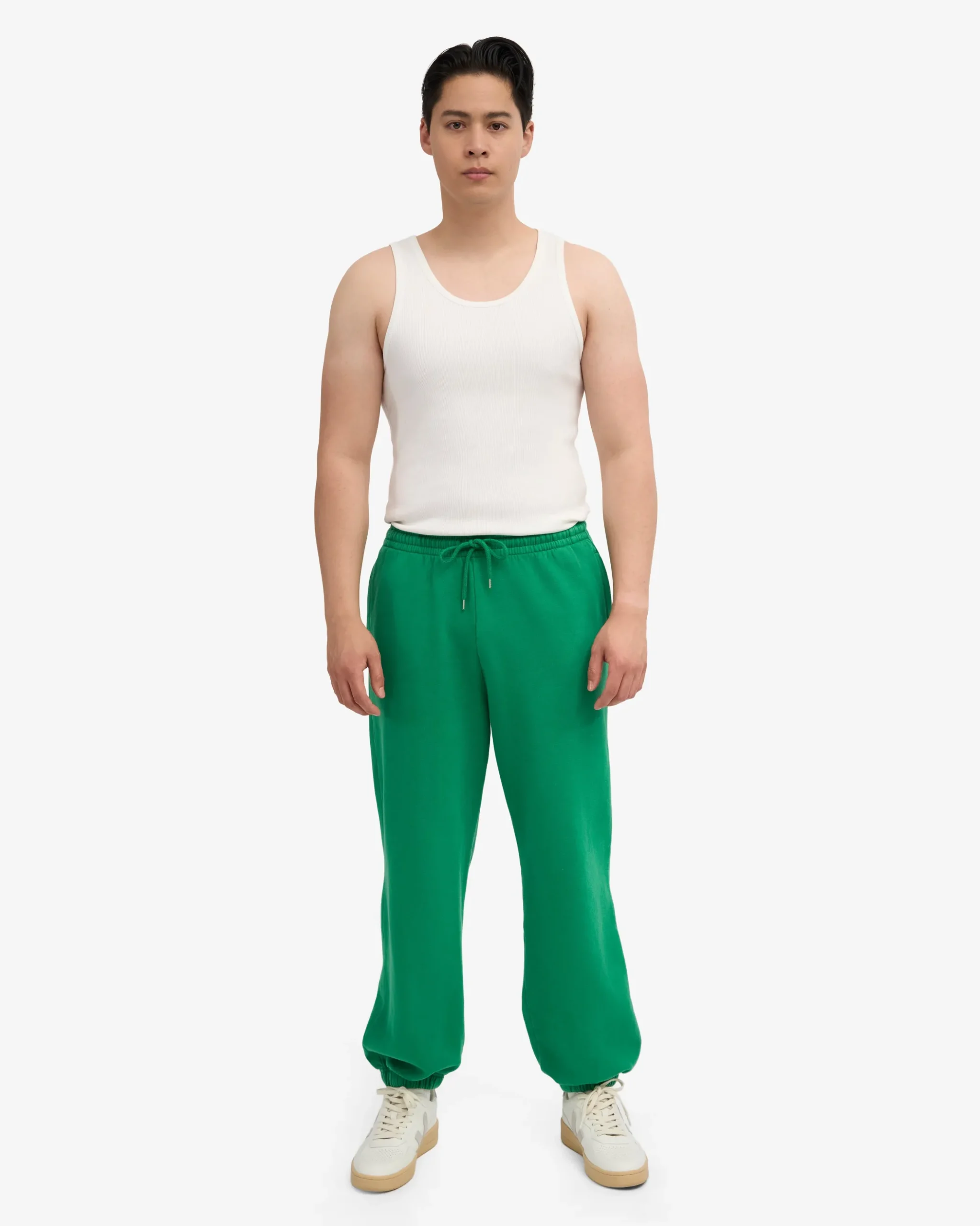Organic Relaxed Sweatpants - Kelly Green
