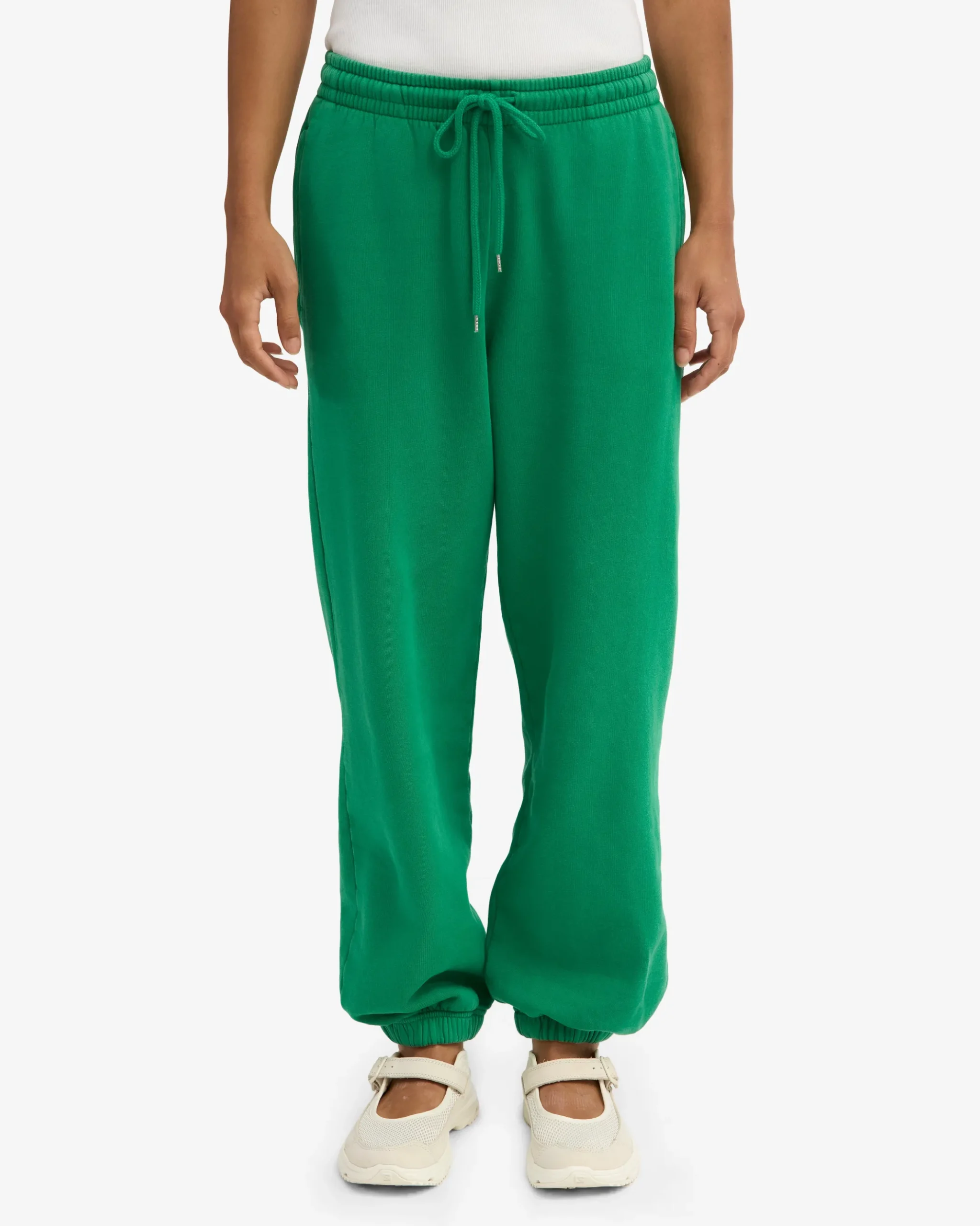Organic Relaxed Sweatpants - Kelly Green